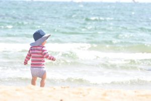 Bébé plage