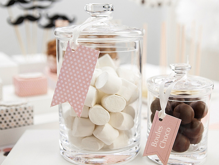 Candy bar  de mariage: comment le mettre en valeur ?